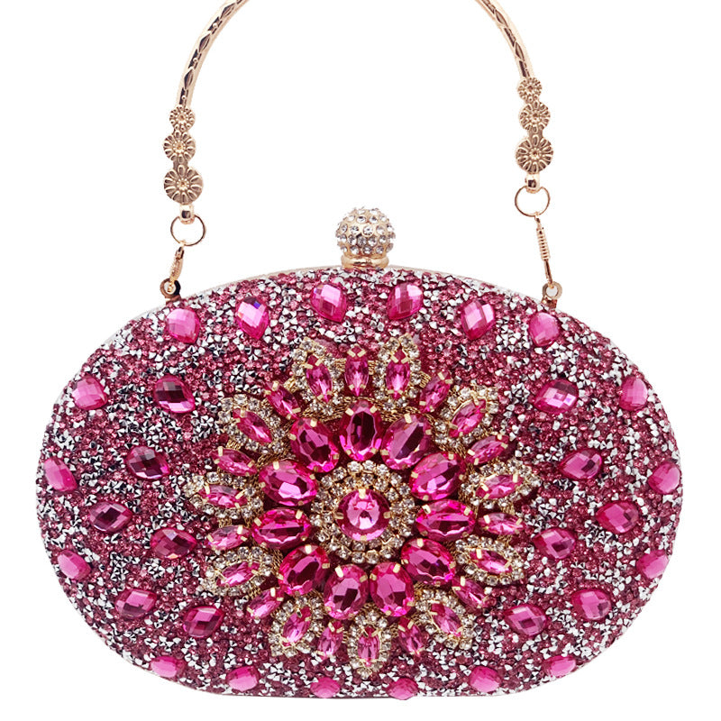 Sunflower Dinner Clutch All Match Dress Female