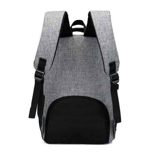 Summer new fashion simple Oxford large capacity double shoulder men's leisure computer bag factory direct sales