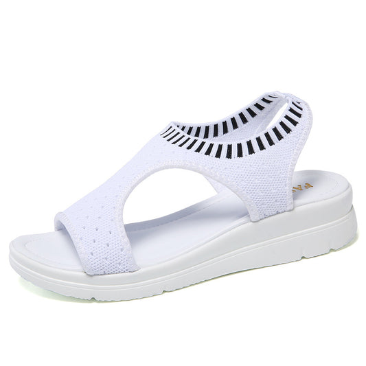 Flat bottom casual student mesh women's shoes