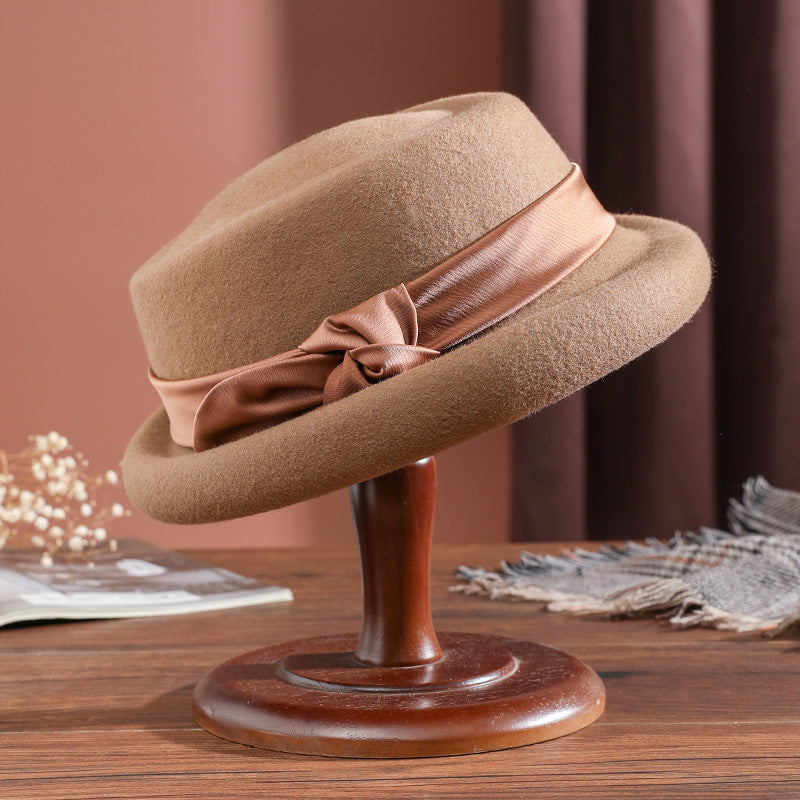 Women's French Retro Woolen Beret Hat