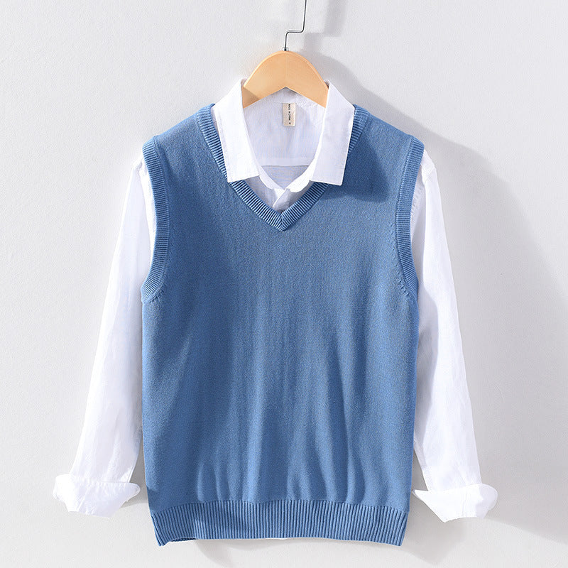 Men's Vest Business Casual V Neck