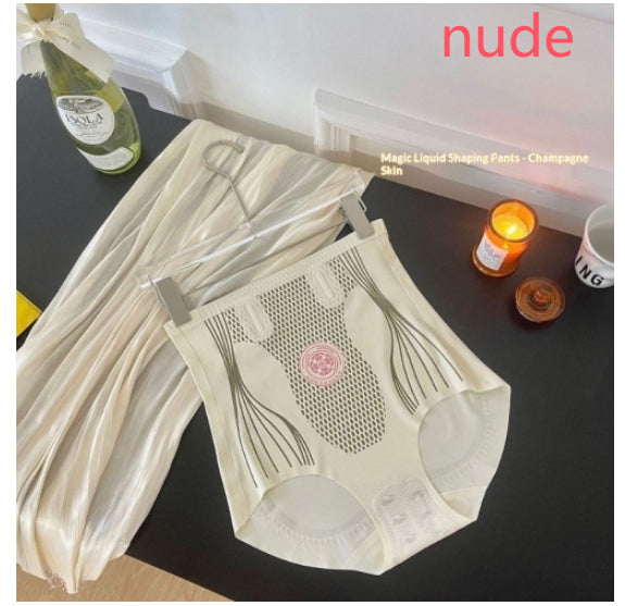 Summer Thin High-waisted Seamless Tummy-control Pants