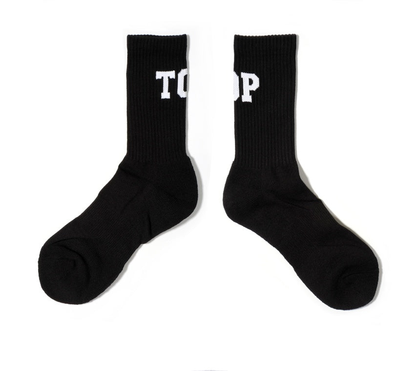 High socks in sports socks