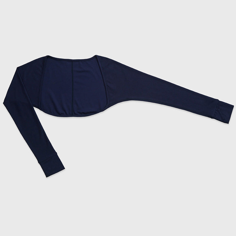 Korean Style Ins Trendy Yoga Clothes Long Sleeve Smock Top