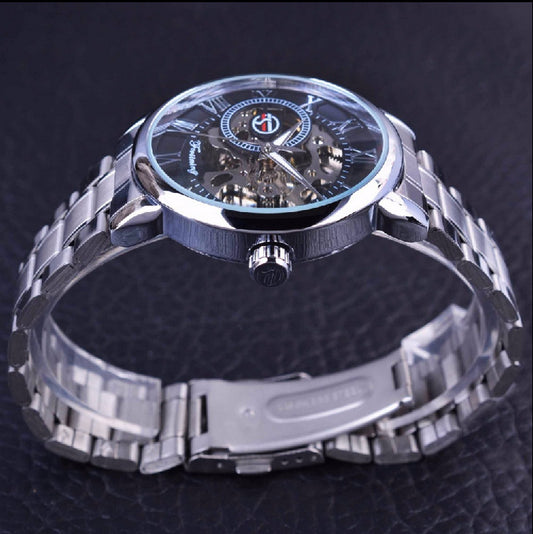 On Behalf Of A Foreign Hot Hollow Men S Genuine Colored Optional Mechanical Watch