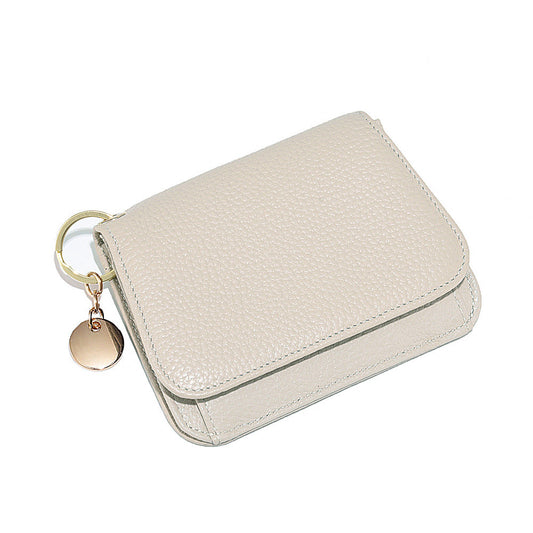 Solid Color Women's Fashion Zipper Coin Purse