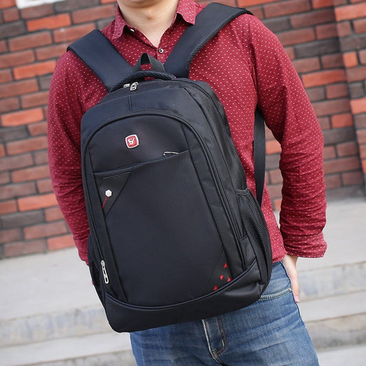 New men's casual fashion cloth Oxford multifunctional light backpack Backpack Capacity