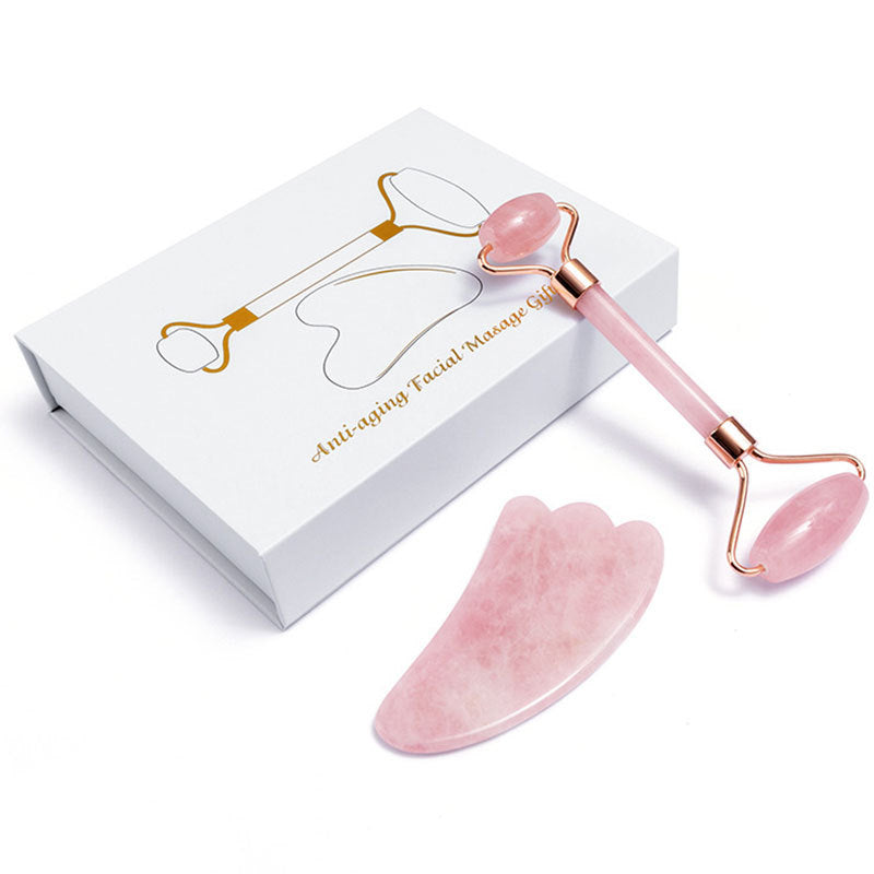 Roller Scraping Crystal Plate Massager