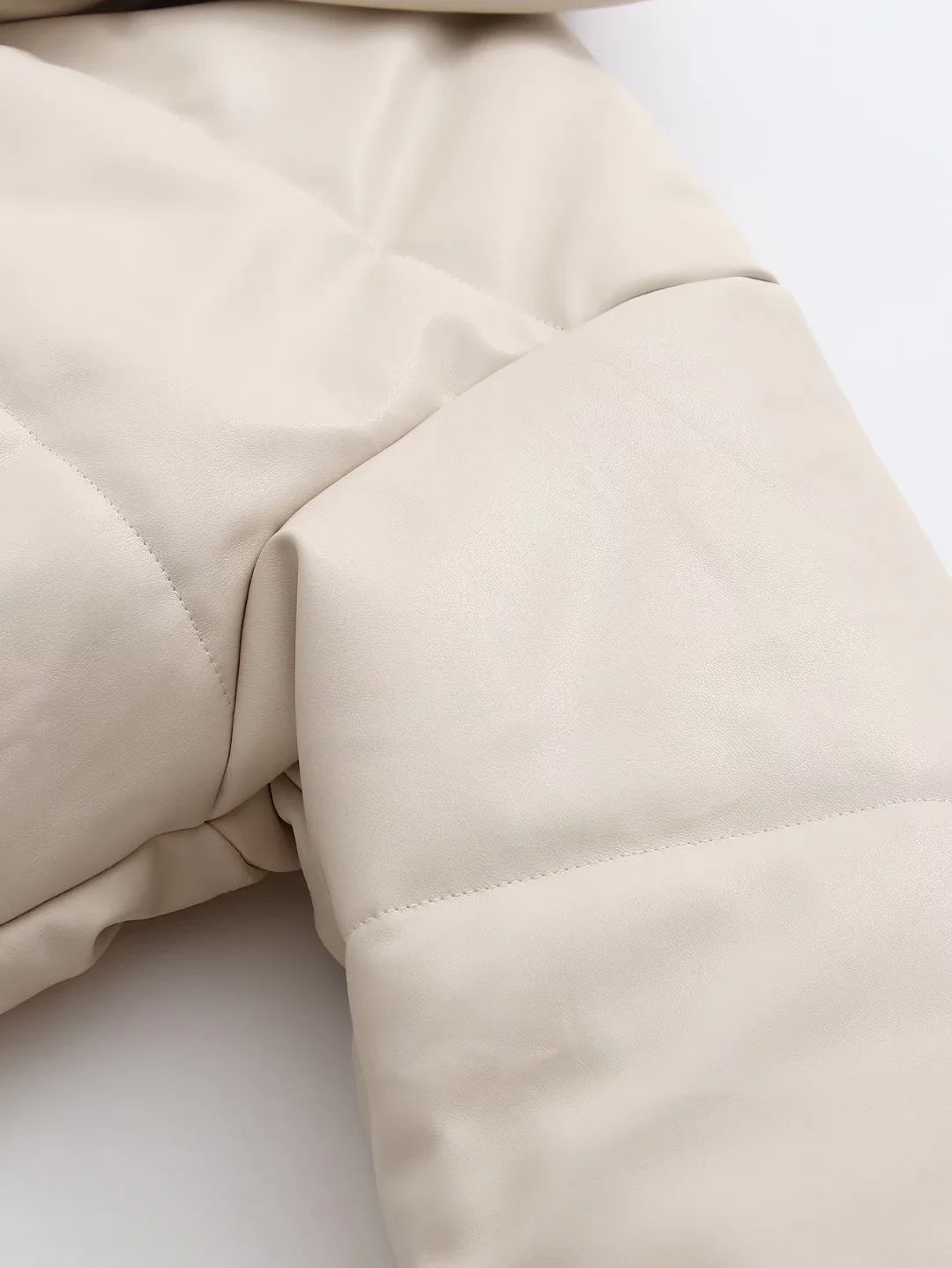 Hooded Zipper Warm Short Padded Coat