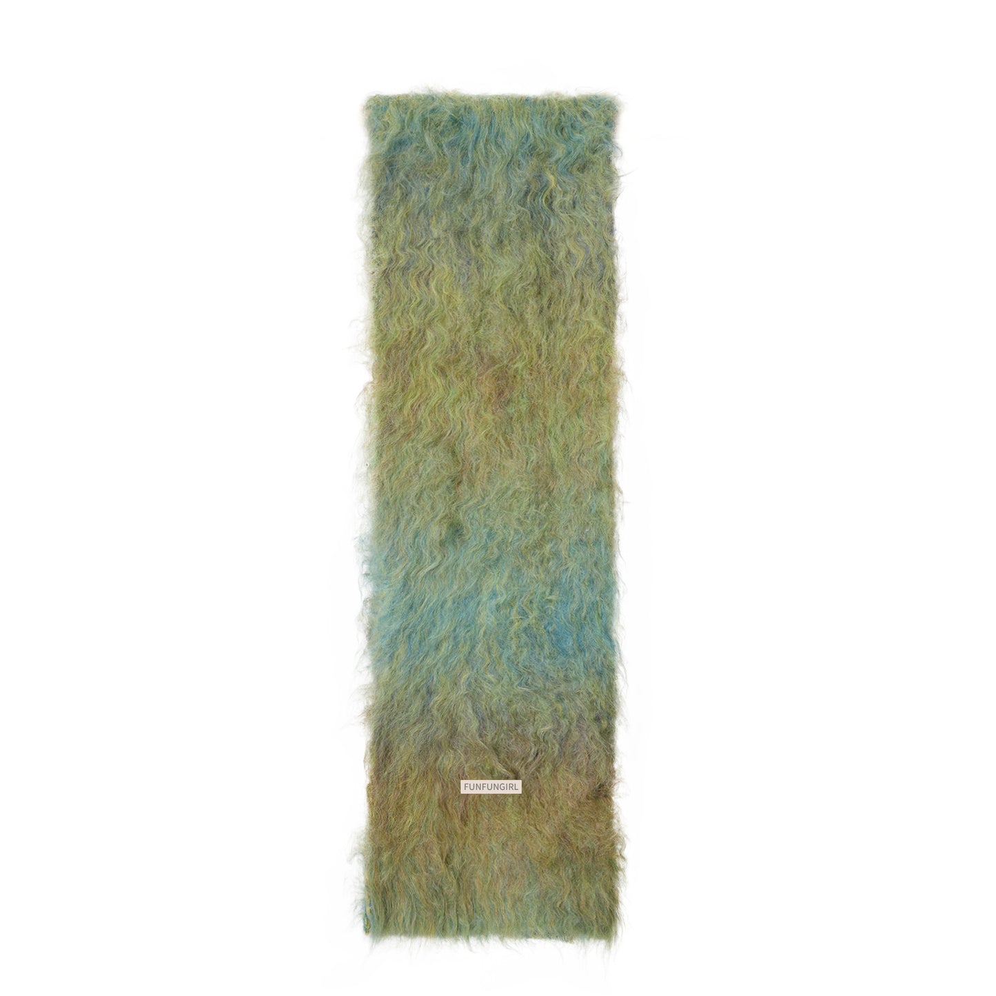 Fluffy Knitted Scarf Warm And Thick Scarf