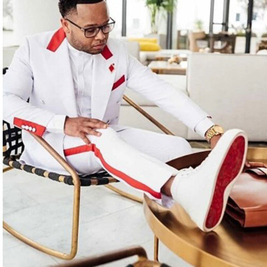 Color Matching Two-piece Suit Casual Dress