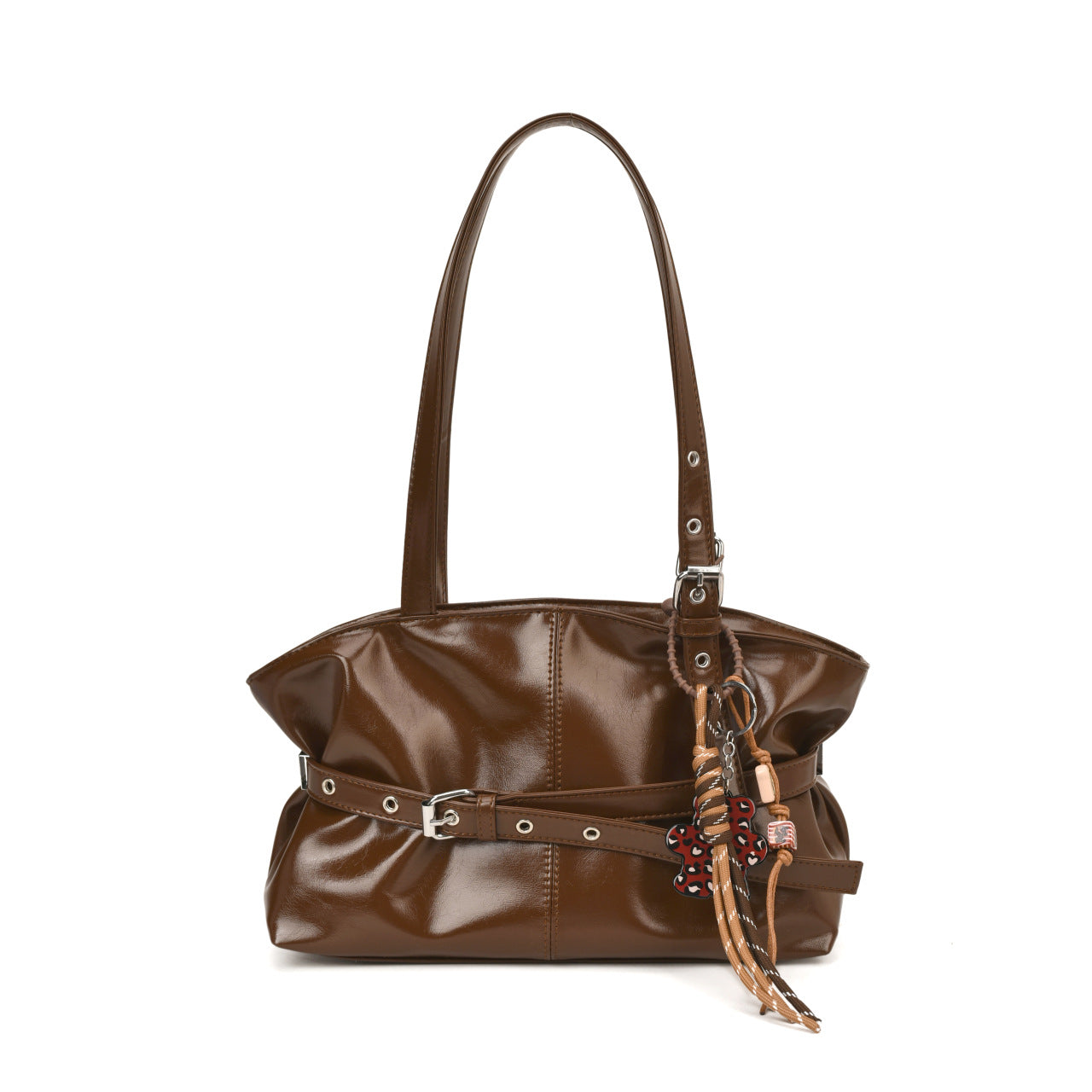 Womens Premium Textured Oil-waxed Leather Bag