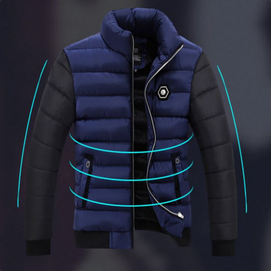 Men's Short Cotton-padded Coat Fleece-lined And Thickened New Style For Winter