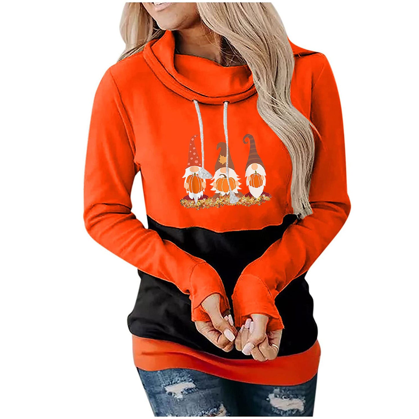 Europæisk og Amerikansk Dametøj Løs Sweater