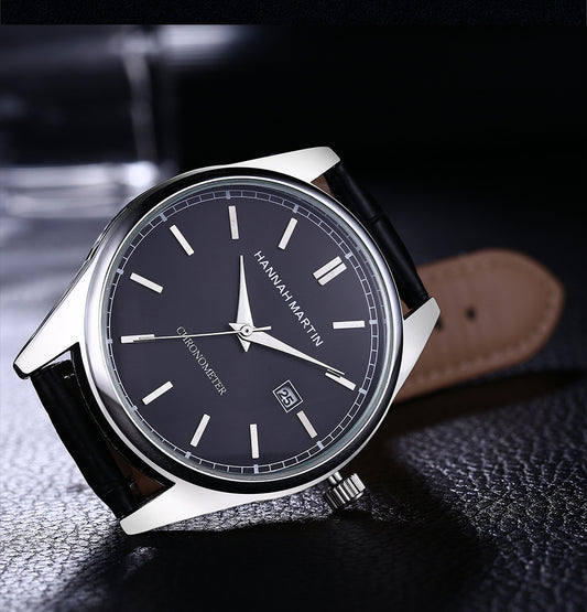 Men's Slub Strap Quartz Watch