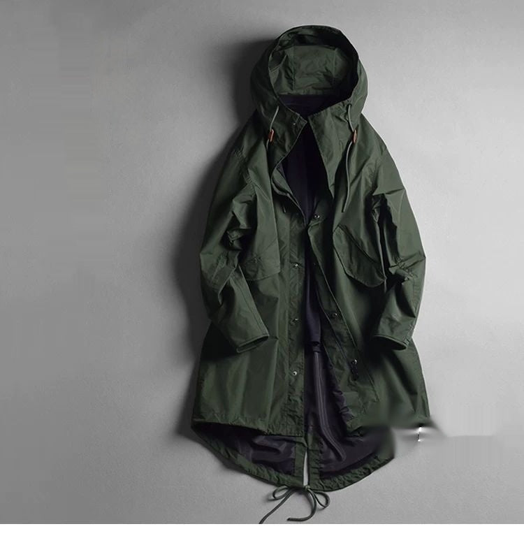 Trendy Spring Long-sleeve Lightweight Jacket For Men