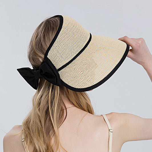 Women's Summer Sunshade Foldable Big Brim Top Hat