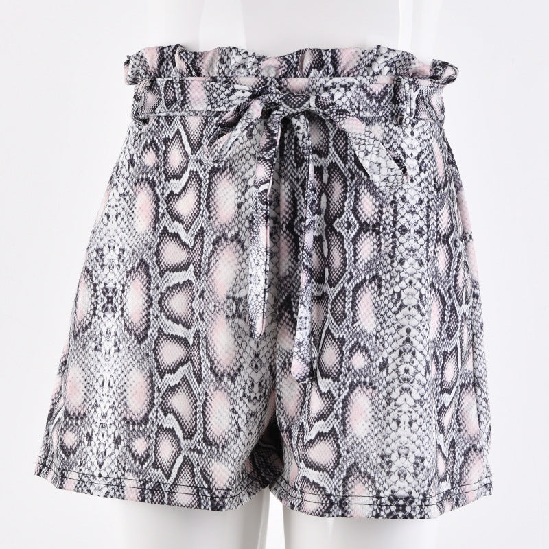 Women's Snake High Waist Tether Shorts