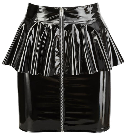 Fashion PVC Super Short Skinny Leather Skirt