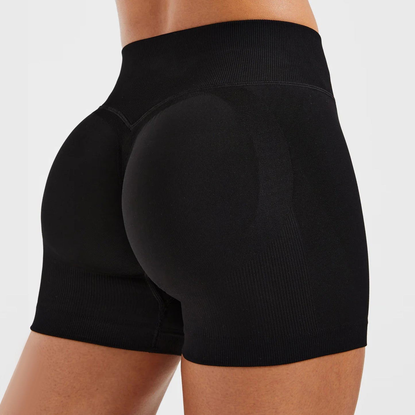 Seamless Form-fitting Yoga Pants For Outdoor Wearquick-drying And Perfect For Sports