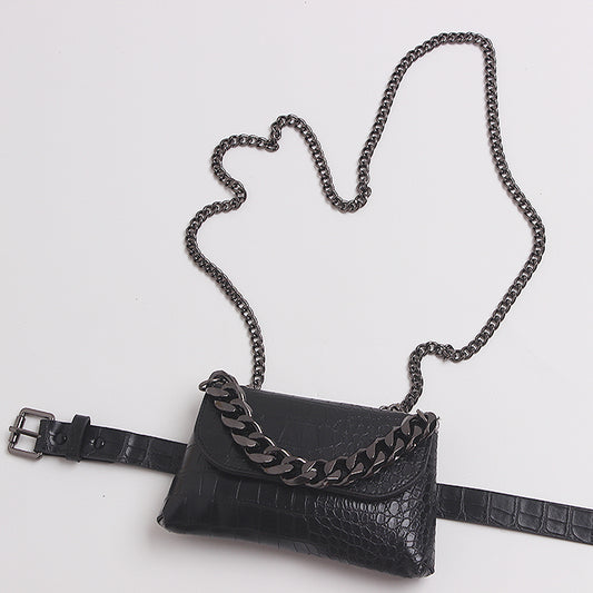 Simple Small Belt Waist Mobile Phone Bag