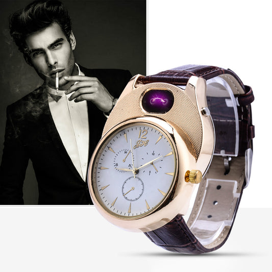 USB electronic watch cigarette lighter
