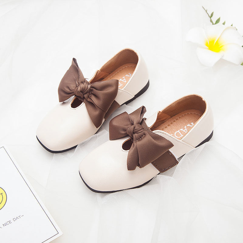 Children's Grandma Leather Shoes Spring Kids