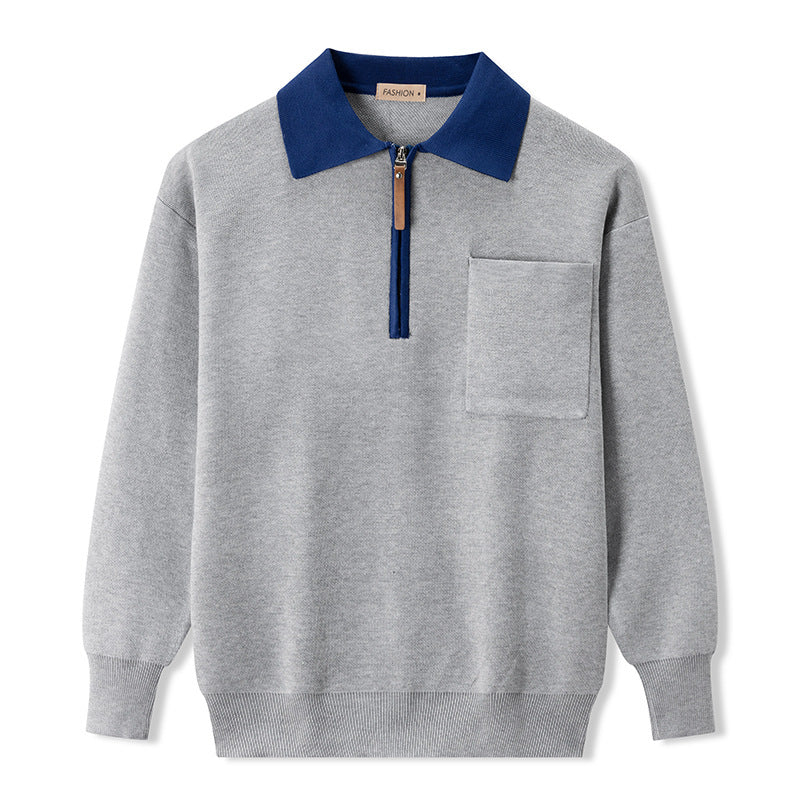 Men's Fashion Casual Bottoming Knitted Sweater