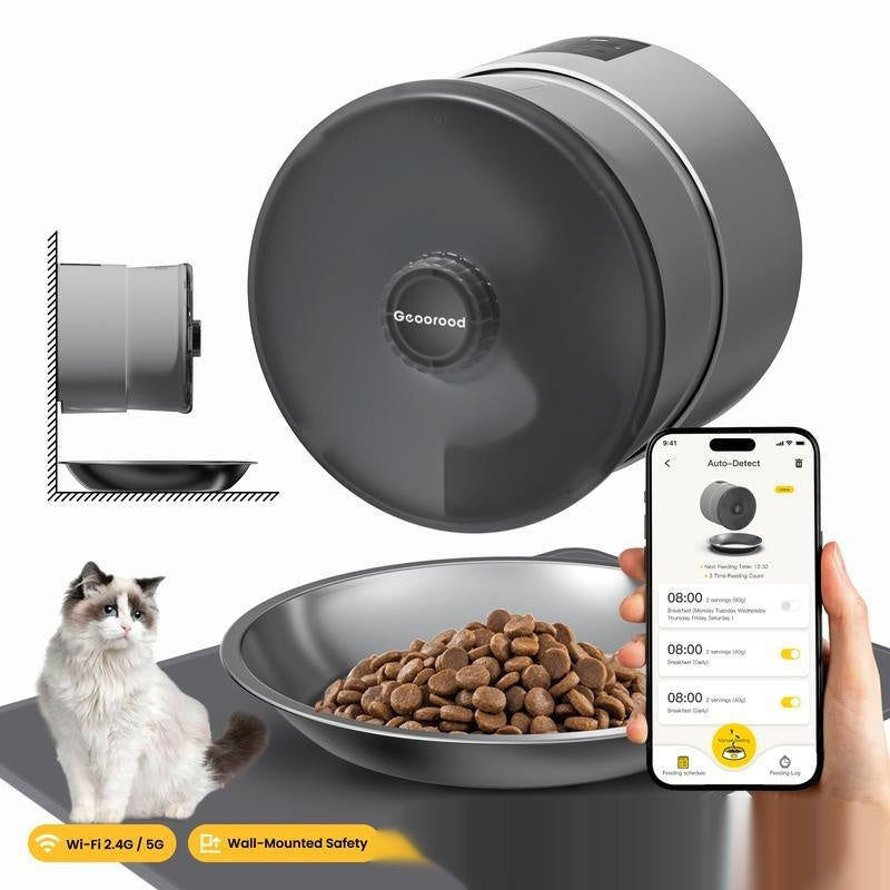 Pet Feeder Automatic Timing Remote Control Cat And Dog Food Feeding Machine