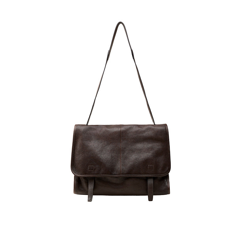 Large Capacity Retro Casual Shoulder Messenger Bag