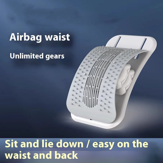 Lumbar Soothing Device Magnetic Massage Lumbar Support Airbag