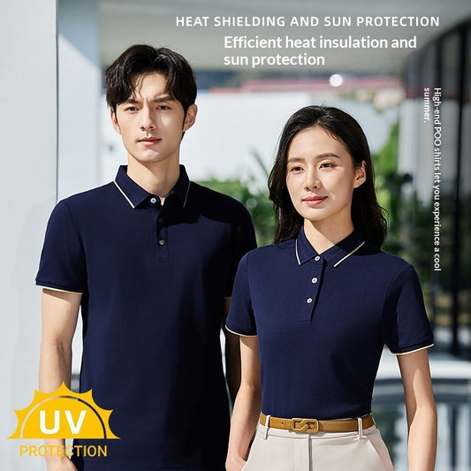 High-end Ice-silk Quick-drying NIO Workwear Short-sleeve Shirt