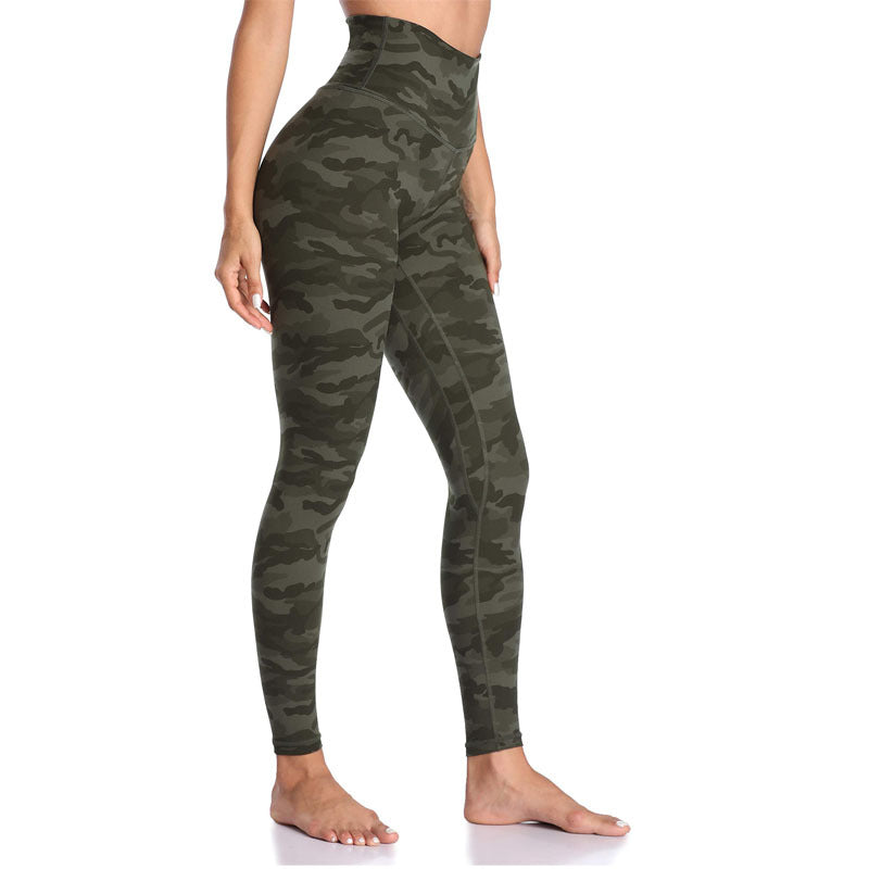 Autumn And Winter Printed Women's Skinny Hip Lift Yoga Pants