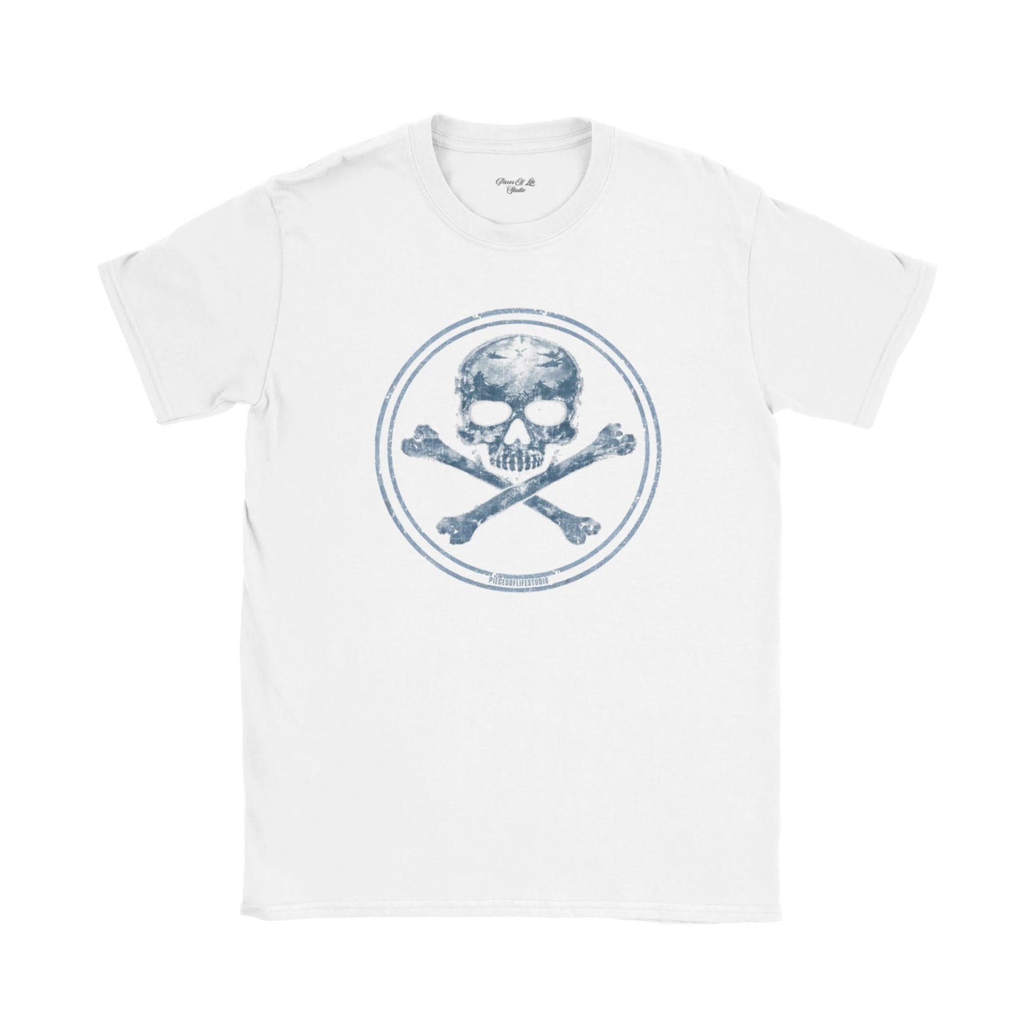 Summer Loose Short Sleeves T-shirt Men's And Women's Round Neck