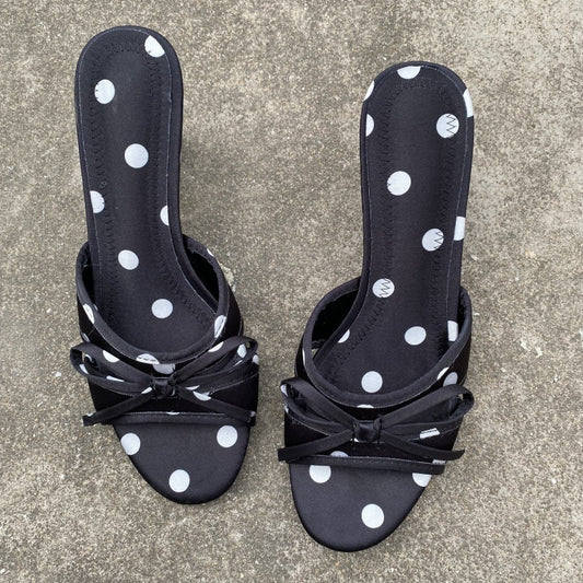 Sexy Polka-Dot Bow-Knot Slippers For Women