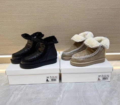Cotton Boots And Snow Boots With Extra Padding For Warmth And A Soft Fleece Lining