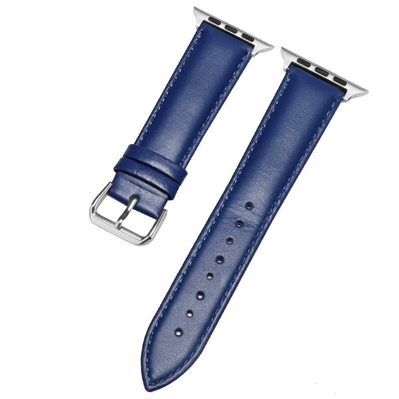 Leather pin buckle strap