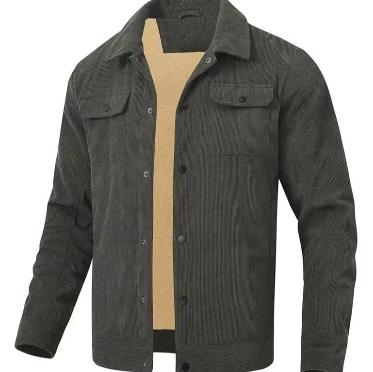 Simple, Casual, And Stylish Long-sleeve Lapel Single-breasted Coat