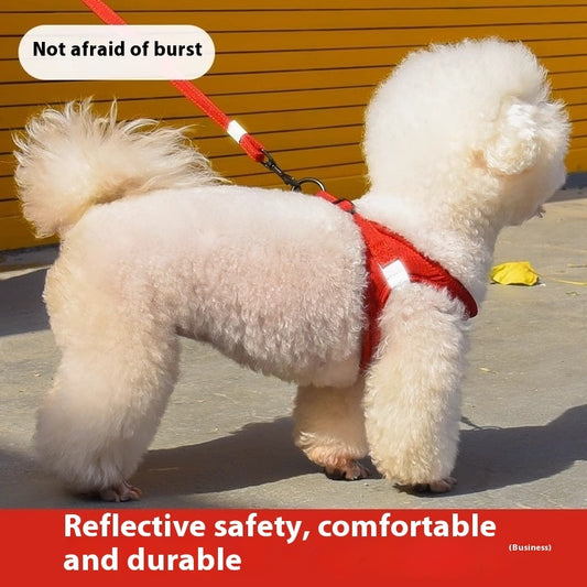 Dog Walking Dog Rope Leash Vest Style