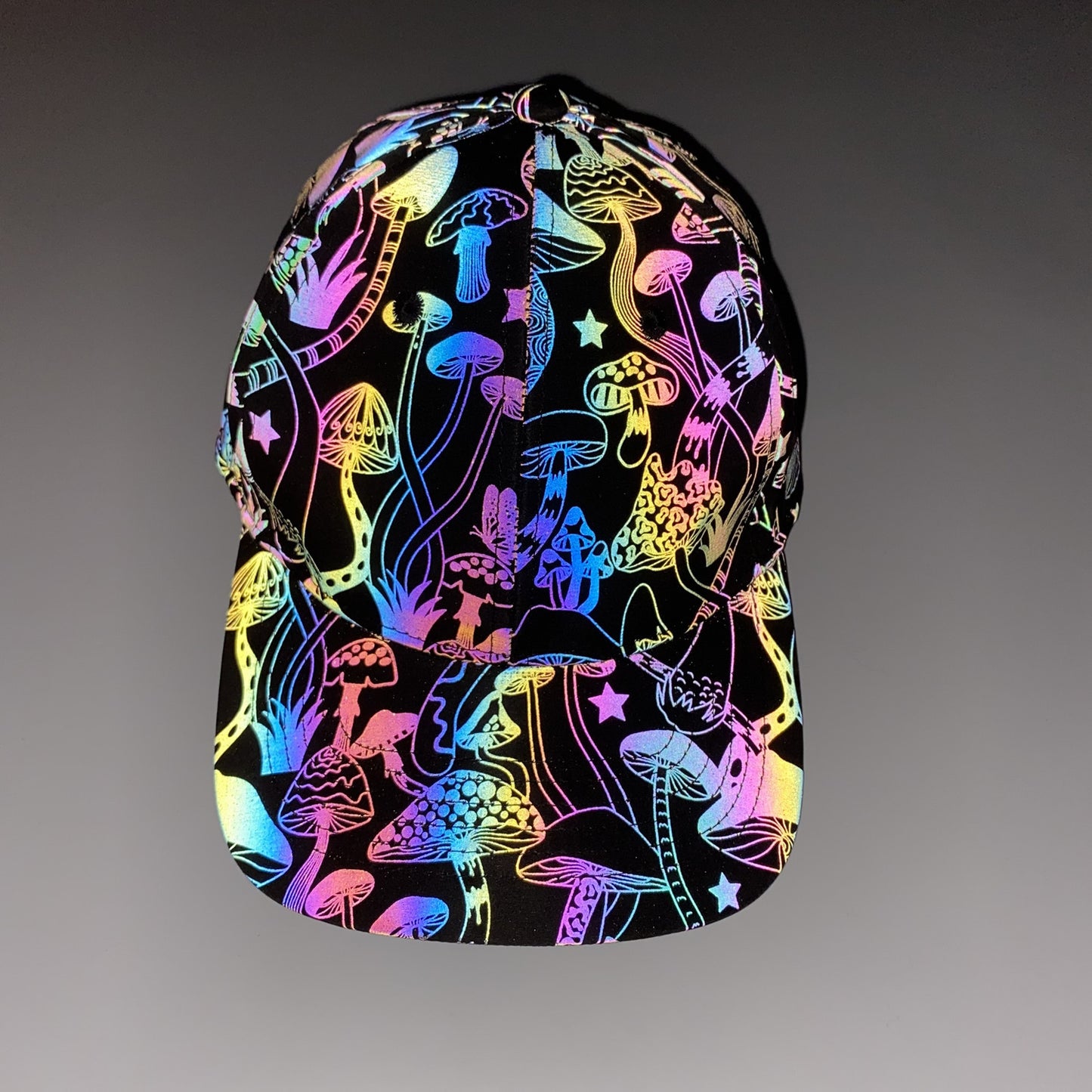 Colorful Reflective Men's And Women's Sun Hats