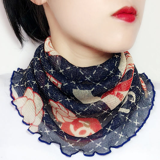 Earrings Variety Bib Women's Turtleneck Scarf Face Mask