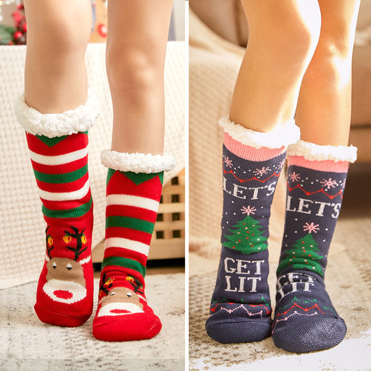 Unplugged warm foot socks