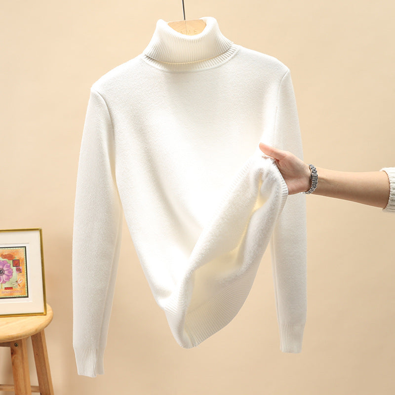 Mens Base-Layer Winter Knit Sweater In Plus Sizes For A Relaxed Fit