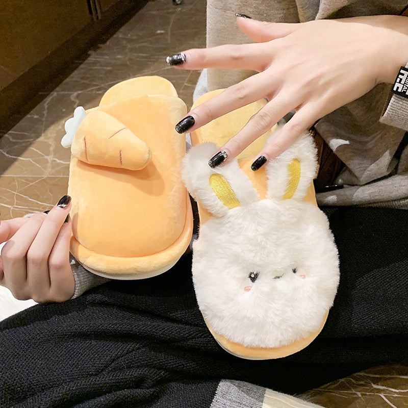 New Ins Tide Baotou Wild Rabbit Hair Cotton Drag