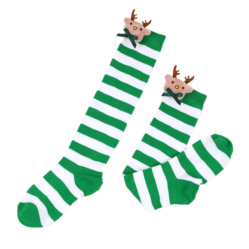 Elk Children's Christmas Stockings Cartoon Doll