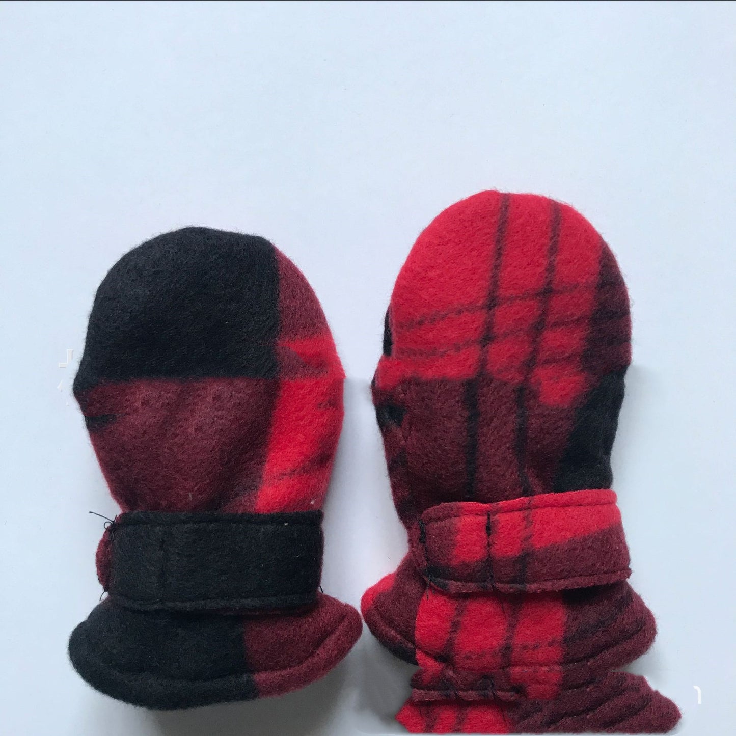 Børneluffer Polar Fleece Shu Bomuld Fleece Velcro Handsker