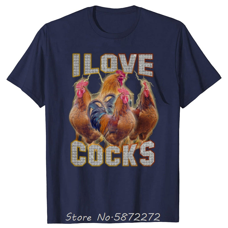 Sommer løs kortærmet T-shirt til mænd og kvinder med rund hals