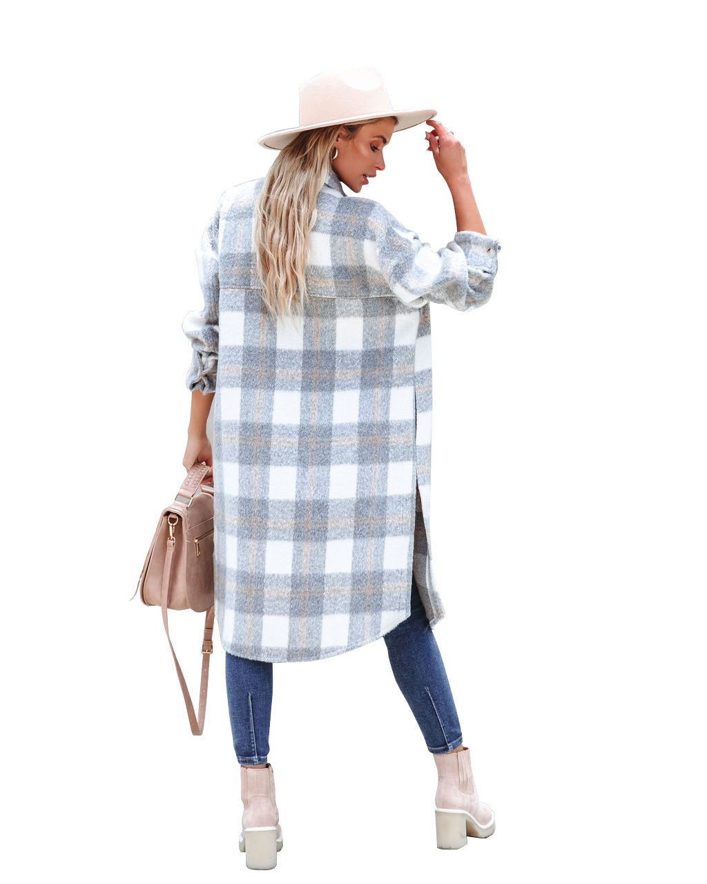 European And American Women's Temperament All Go With Wool Coat