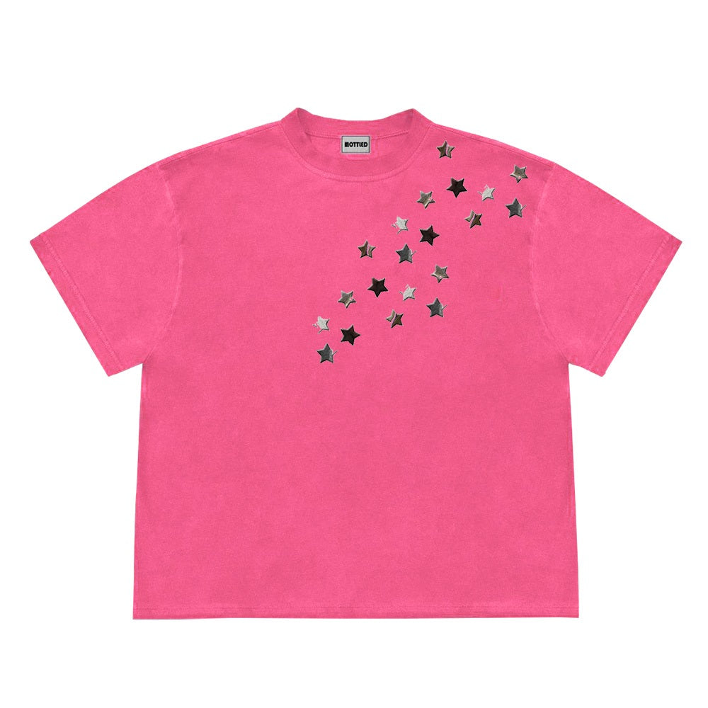 Irregular XINGX Women's High Short-sleeved T-shirt