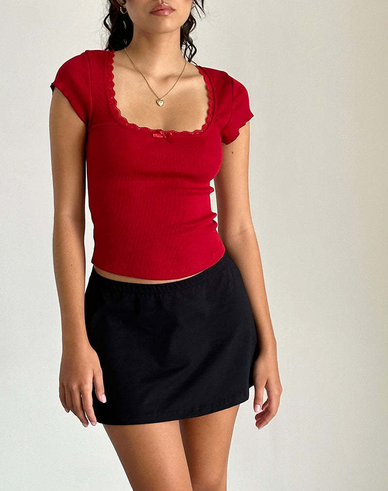 Women's Thread Outer Wear Solid Color Simple Short Sleeve